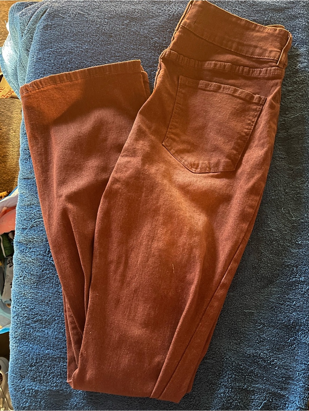 Fashion Nova Women's Rust-Colored Skinny Jeans